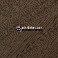 Террасная доска ДПК CM Decking Vintage Solid, Венге полнотелая двухсторонняя