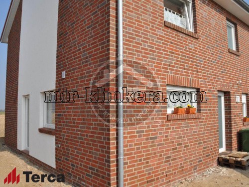 Кирпич облицовочный клинкерный Terca B6 фото 3