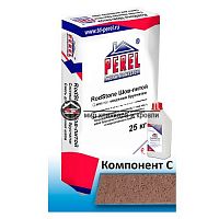 Раствор для заполнения швов Perel «RodStone Шов-литой», Коричневый, 25 кг + компонент С