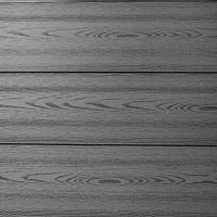 Заборный профиль ДПК CM Fencing Tekstur Ebony (Эбен, серый) 3000x210x20 mm