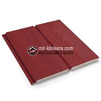 Фиброцементный сайдинг Cedral Click wood C61 Красная земля