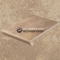 Клинкерная ступень флорентинер Stroeher Keraplatte Roccia 835 sandos