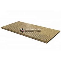 Ступень плоская клинкерная Paradyz Eremite Beige рядовая 300х600х8,5 мм