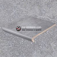 Угловая ступень флорентинер Stroeher Roccia 840 grigio