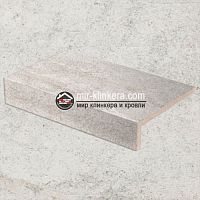 Клинкерная ступень прямой угол Stroeher Keraplatte Epos 951 krios