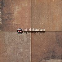 Клинкерная напольная плитка Paradyz Scandiano Rosso 300х300 мм