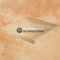 Ступень прямоугольная угловая Loftstufe Stroeher Roccia X 927 rosenglut