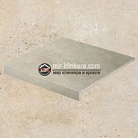 Ступень прямоугольная угловая Loftstufe Stroeher Gravel Blend 960 beige