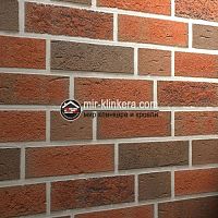 Клинкерный кирпич Feldhaus Klinker (Фельдхаус) K377 lava maron rustico