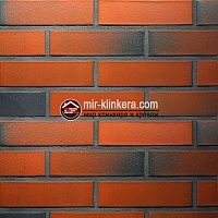 Кирпич лицевой Terca (Терка) Red flame гладкий