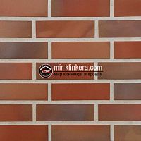 Клинкерная фасадная плитка Stroeher Keravette Chromatic 316 patrizienrot ofenbunt