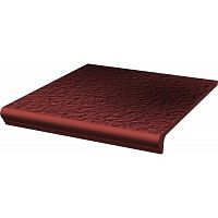 Ступень клинкерная Paradyz Cloud Brown Duro Капинос рядовая 330х300 мм