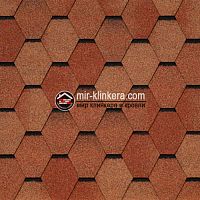 Гибкая черепица Тегола (TEGOLA) BUSINESS VENETO Terracotta 206