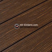 Террасная доска ДПК CM Decking Zebrano Brown (Коричневая) пустотелая