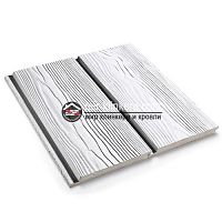 Фиброцементный сайдинг Cedral Click wood C01 Белый минерал