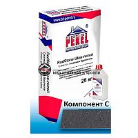 Раствор для заполнения швов Perel «RodStone Шов-литой», Черный, 25 кг + компонент С