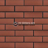 Кирпич клинкерный ЛСР Эдинбург темно-красный гладкий 250*85*65 мм
