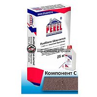 Раствор для заполнения швов Perel «RodStone Шов-литой», Шоколадный, 25 кг + компонент С