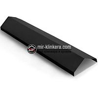 Конек ребровый для композитной черепицы CM Roof черный