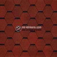 Гибкая черепица Тегола (TEGOLA) COMFORT CARDA, Rosso 409