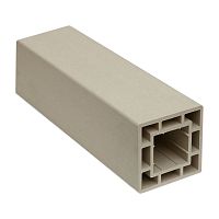 Столб заборный ДПК CM Railing White Wood Белое дерево 120х120х3000 мм