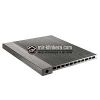 Ступень пустотелая CM Stair Эбен 3000х305х35 мм