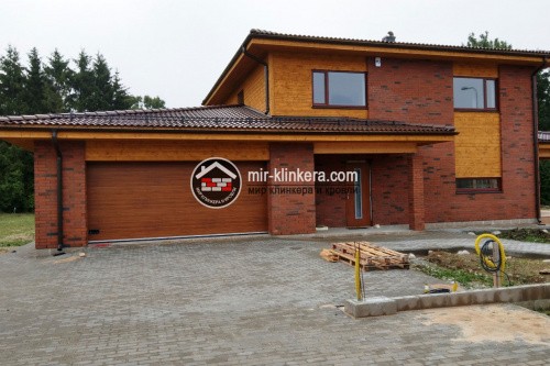 Кирпич лицевой Terca (Терка) Red flame гладкий фото 2