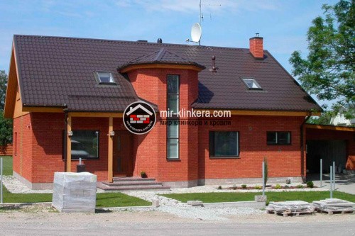 Кирпич облицовочный Terca (Терка) Red гладкий фото 3