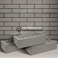 Кирпич облицовочный Terex (Терекс) Серый гладкий